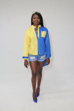 Load image into Gallery viewer, Keisha Denim Tie Front Shorts

